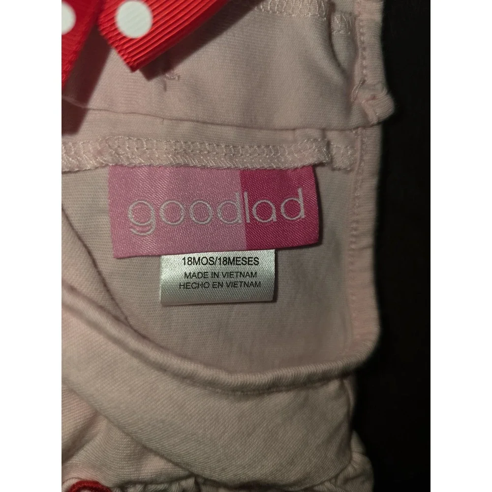 Goodlad cherry outfit top and leggings size 18 months